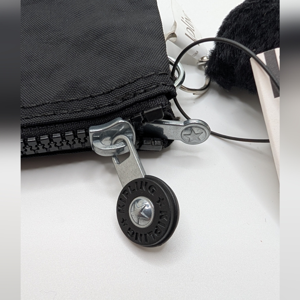 Kipling Creativity Pouch Small with Plush Monkey … - image 5